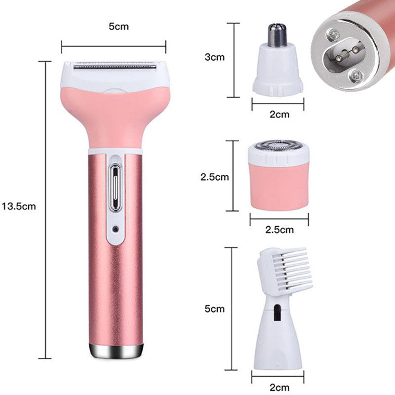 Tecnología FemmeTech: Depiladora Recargable 4en1