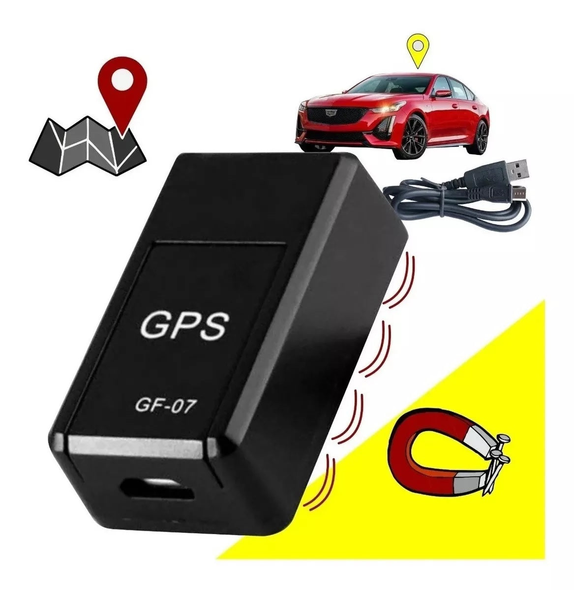 SecureTrack Mini: Rastreador GPS Magnético