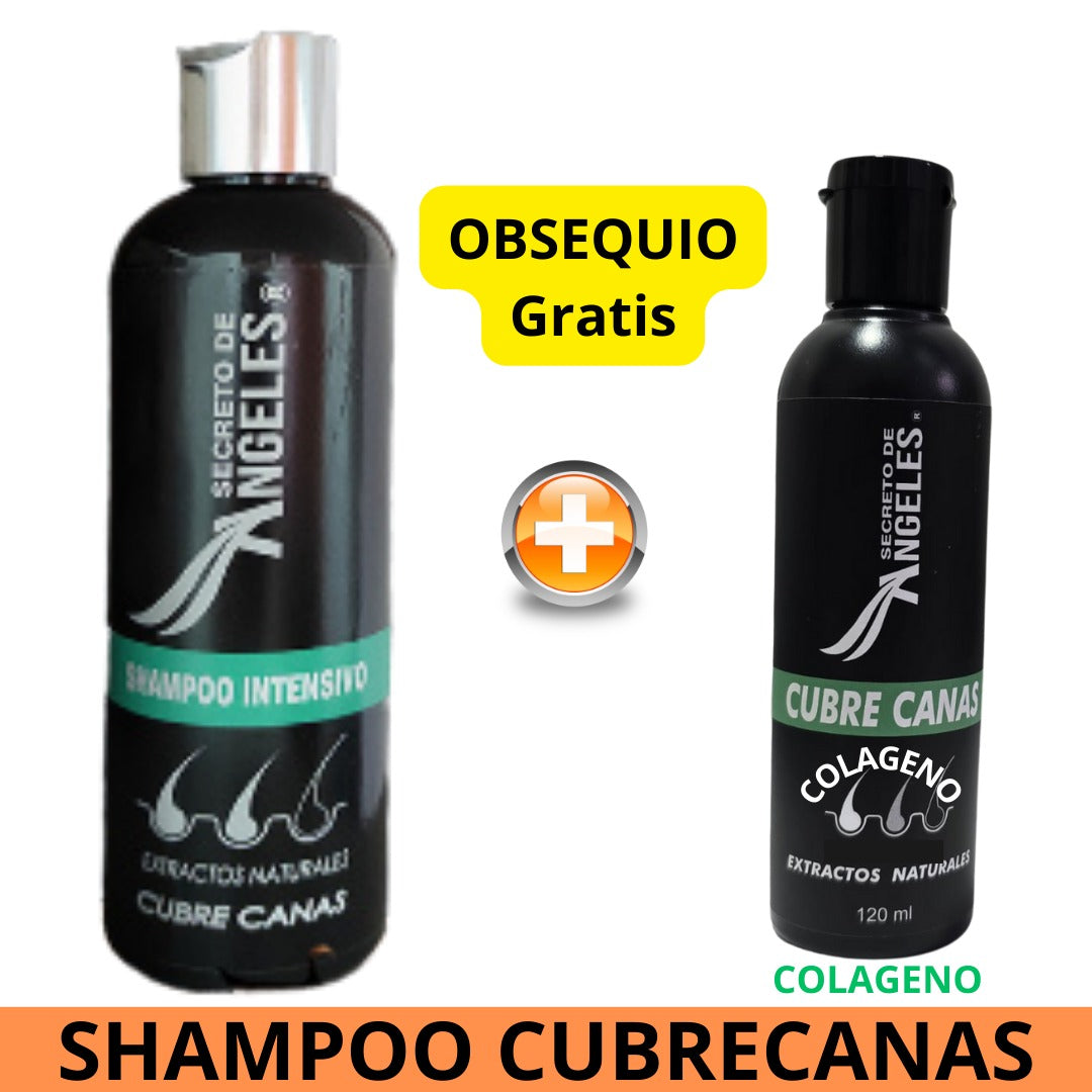 🧼 Shampoo Cubre Canas SECRETO DE ÁNGELES 🎁 Recibe OBSEQUIO 🤩