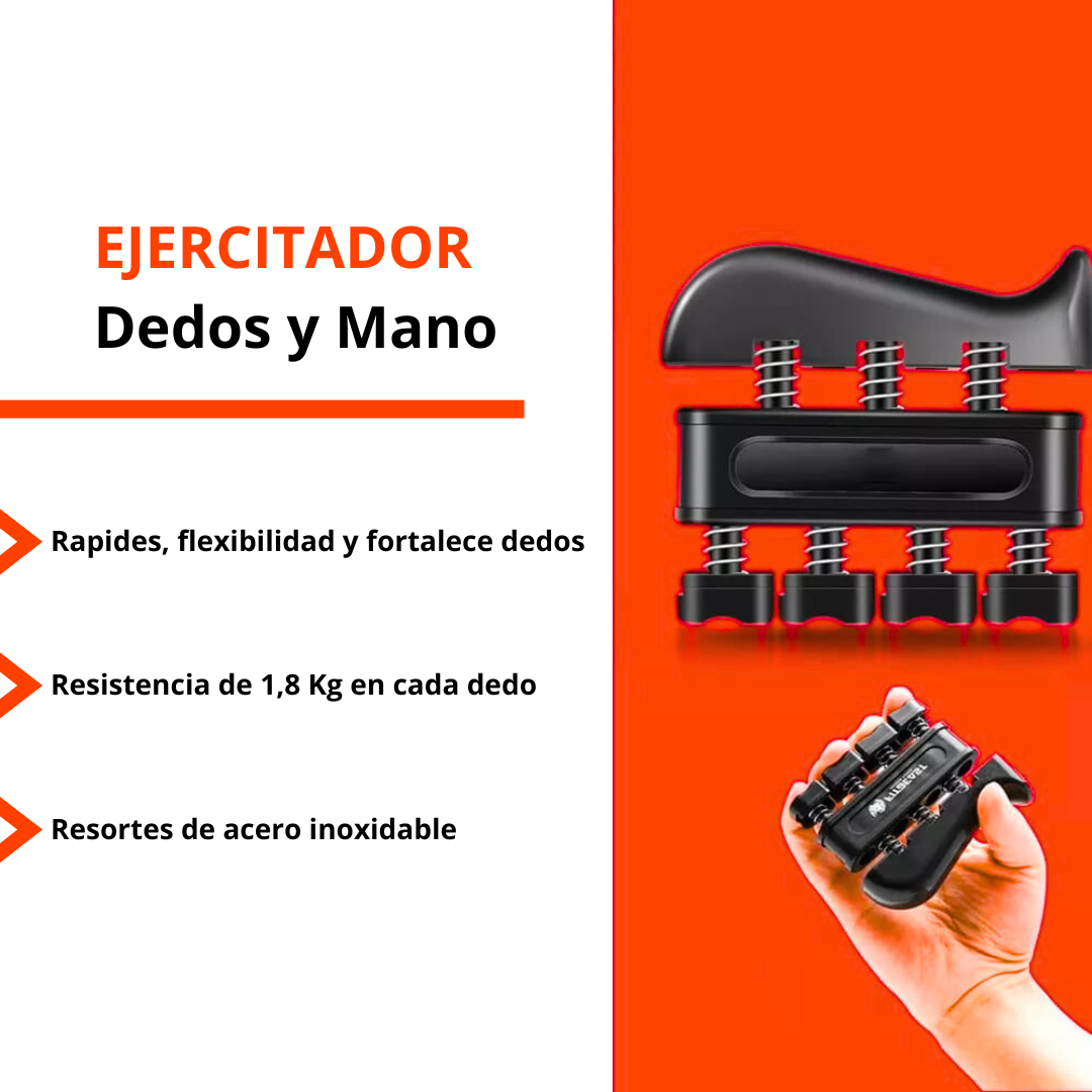 PowerGrip 💪 Entrenador de Fuerza de Agarre de Mano 5en1 🔥