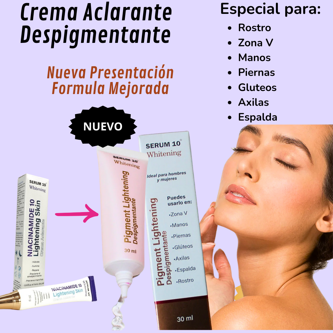 Aclarante Despigmentante S10