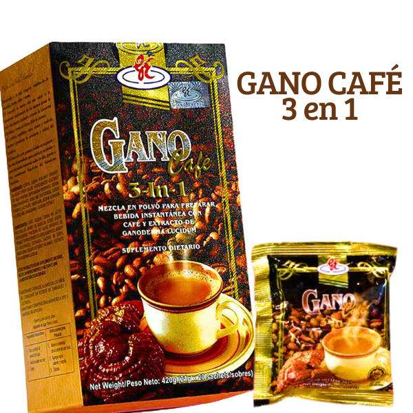 ☕Gano Café 3 en 1🍄