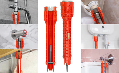 Llave multi herramienta 14 en 1 para grifos y tuberías - Oferta de lanzamiento